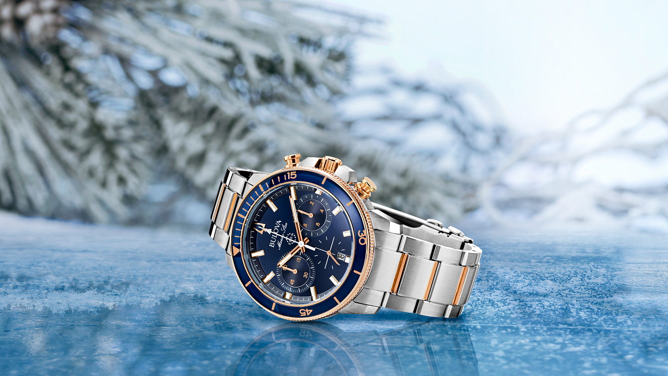 Bulova marine star 98b301 best sale